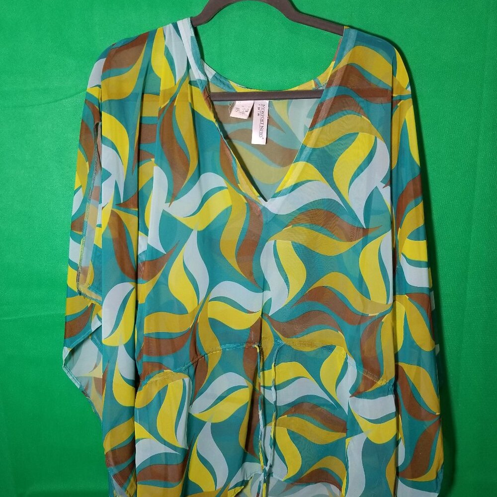 Newport‎ News Swim Women One Size Multicolor Cover Up Beach Pool Lake Ocean Boat